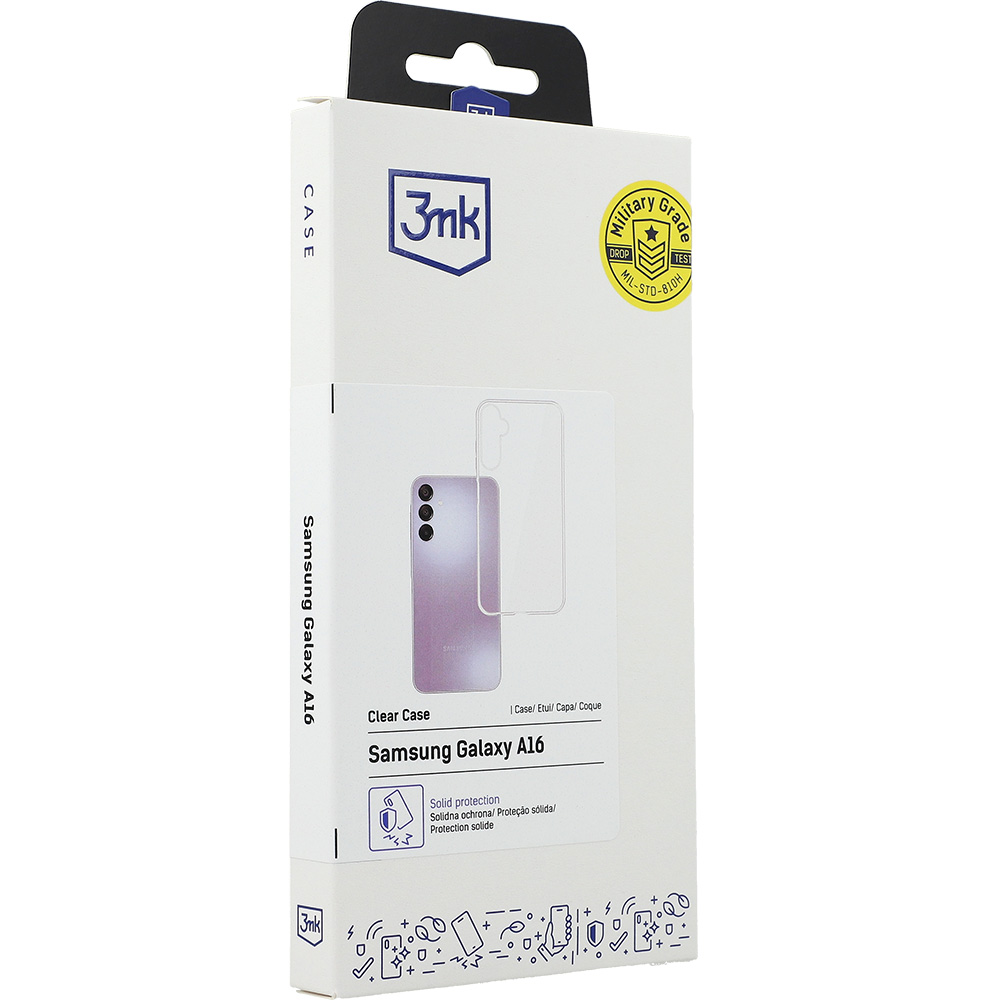 Etui 3mk Clear Case do Samsung Galaxy A16 5G / 4G, przezroczyste